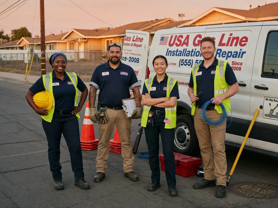 Gas Line Installation company in Brockwell, AR